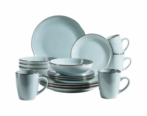 Mäser, Kombiservice 931625 Postsicher Blau 