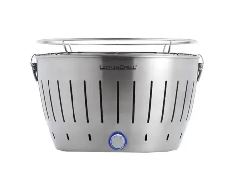 Lotusgrill, LotusGrill Original Edelstahl Holzkohlegrill – Holzkohlegrill/Kohlegrill