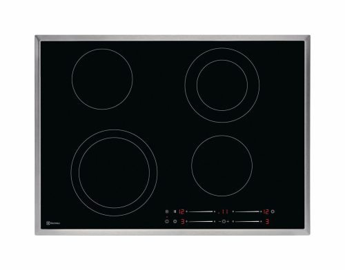 Electrolux, Electrolux GK69TSCN Glaskeramik Kochfeld mit Touch-Display