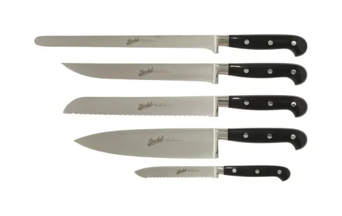 Berkel, Berkel Messer-Set Adhoc Schwarz Stahl 26 cm 2 cm - Messer-Set