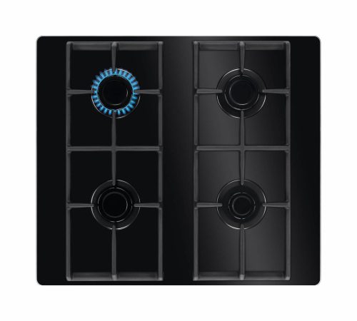 Electrolux, Electrolux GKM45GLAS Gas Kochmulde – Kochmulde/Gusskochplatten – schwarz