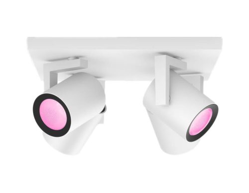 Philips Hue, Philips Hue Hue Deckenstrahler 929003808201 Argenta GU10 16.8 W Warmweiß bis Kaltweiß, RGBW