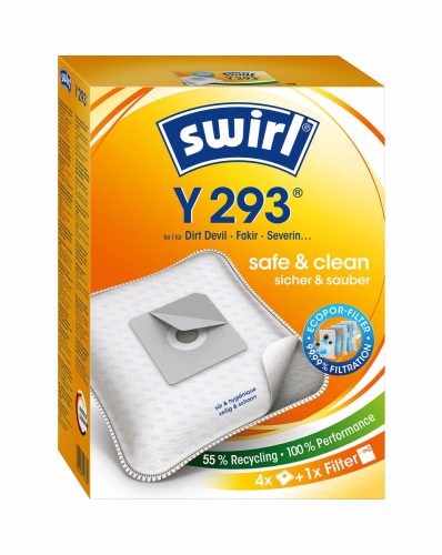 Swirl, Swirl Y293 Staubsäcke – Staubsaugerbeutel/Staubbeutel