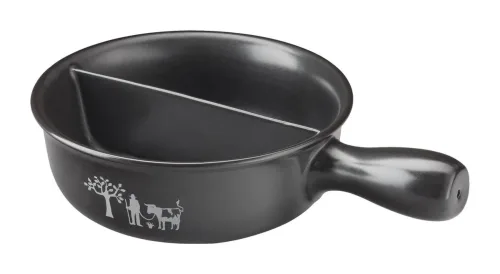 FERO, FERO Caquelon 2-Fondues Fondue Caquelon – schwarz
