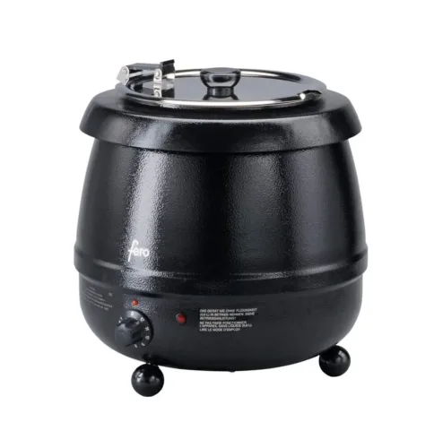 FERO, FERO H9310 Suppentopf – Gastro Pfanne/Gastro Topf – schwarz