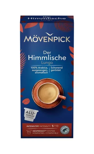 Mövenpick, Mövenpick Der Himmlische 10St Kaffeekapseln – Nespresso Kapseln