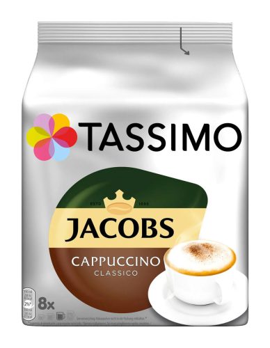 Tassimo, Tassimo Cappuccino Kaffeekapseln 8 Stück à 32.5 g