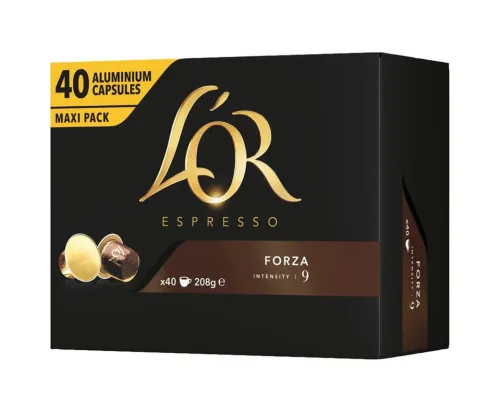 L'OR, L'OR Espresso 9 Forza Kaffeekapseln – Nespresso Kapseln