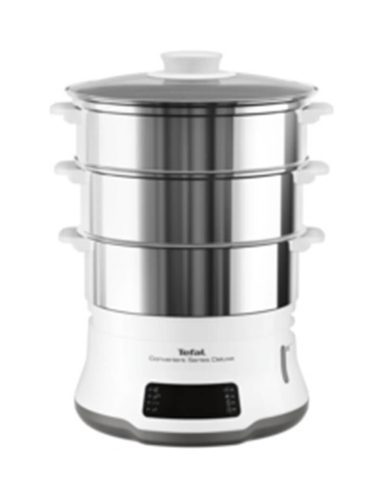 Tefal, Tefal - Dampfgarer Steamer Deluxe, Weiss