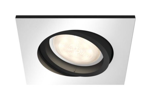 Philips Hue, Philips Hue White Ambiance Milliskin Erweiterung Einbauspot – Deckenlampe/Wandlampe – aluminium