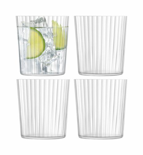 LSA - Wasserglas, 4 Stück, 390 ml, Transparent