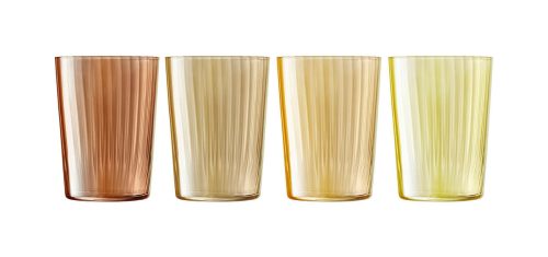 LSA International, LSA International Kelch-Set Gems Braun Glas 0.56 l - Farbe: Bernstein - Kelch-Set