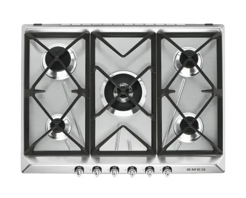 SMEG, Smeg SR975XGH Gas Kochmulde – Kochmulde/Gusskochplatten – edelstahl
