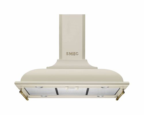 SMEG, Smeg KCI19POE Inselhaube – Inselhaube/Dunstabzugshaube Insel – creme