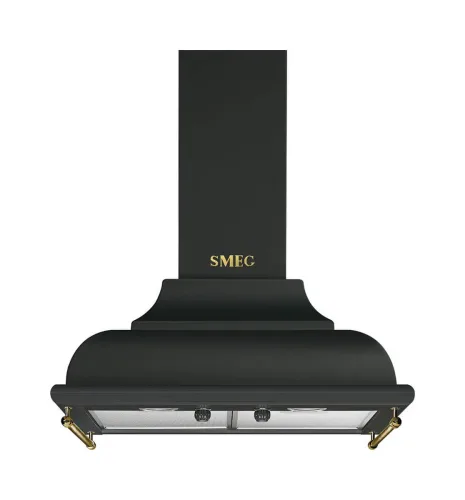 SMEG, Smeg KC16AOE Dunstabzugshaube 60cm – Wandhaube/Dunstabzugshaube Wand – anthrazit