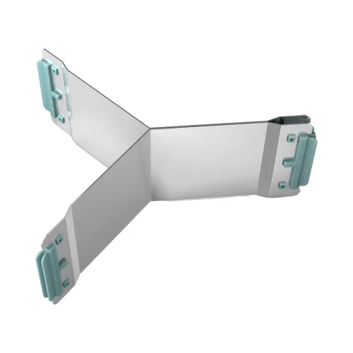 Philips, Philips HD9916/00 3-fach Korbtrenner – Friteuse Zubehör – aluminium