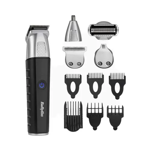 Babyliss, BaByliss Multifunktionstrimmer "Lithium Power 11-in-1 Multitrimmer MT812E" 5 Aufsätze Leistungsstarker Motor, 11-in-1 Funktion, präzise Klingen, ergonomisch
