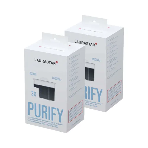 Laurastar, LAURASTAR Set aus 3 Anti-Kalk-Kartuschen SMART