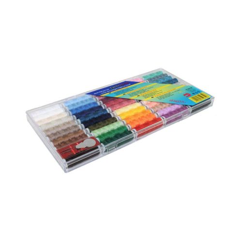 Alzetta, Alzetta Nähfaden-Set Farbenfroh 597-50 – Bügeln Zubehör/Nähen Zubehör