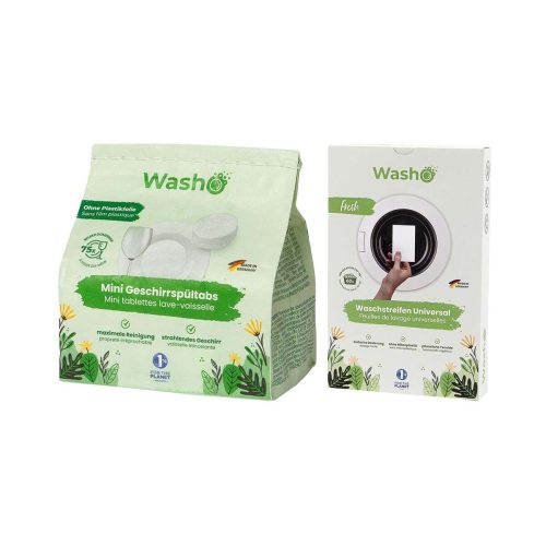 Washo, Washo Fresh Breeze Waschmittel – Waschmittel/Duftflacon – grün