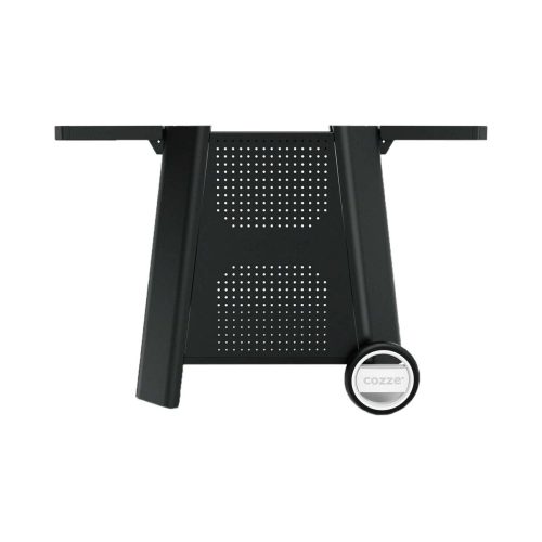 cozze, Cozze Outdoor-Tisch 90532 Grillzubehör – Grill Ablage/Grill Rollwagen/Grill Erweiterung – schwarz