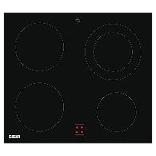 Sibir, Sibir GK4240F BlackDesign Kochfeld – Glaskeramik Kochfeld herdgesteuert