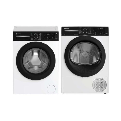 Bauknecht, Bauknecht BKWM6108 Waschmaschine – Waschmaschine Frontlader – schwarz / weiss