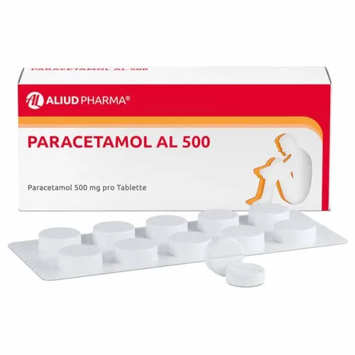 Paracetamol AL 500 bei akuten Schmerzen und Fieber