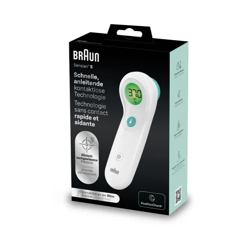 KAZ Europe S.A., BRAUN No touch+touch Stirnthermometer 1 St