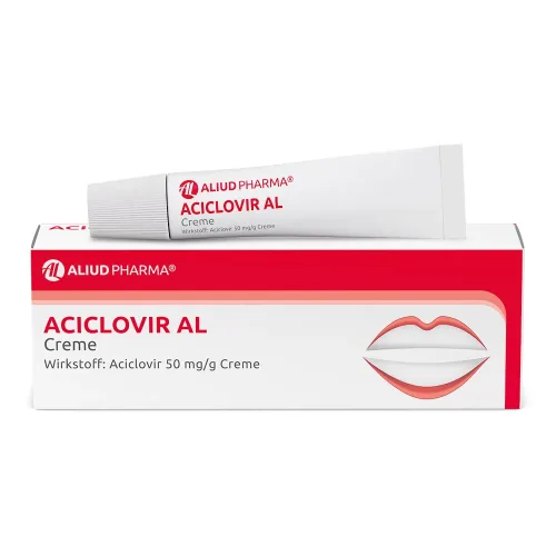 Aciclovir AL Creme bei Lippenherpes