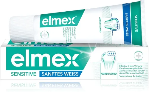 undefined, Elmex Zahnpasta Sensitive Sanftes Weiss 75ML