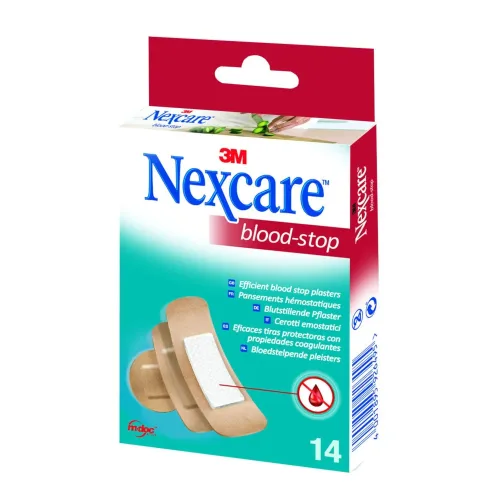 3M Deutschland GmbH, Nexcare Blood Stop Pflasterstrips 14 St Pflaster