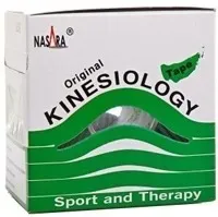 NASARA Kinesiologie Tape 5 cmx5 m grün 1 St Pflaster