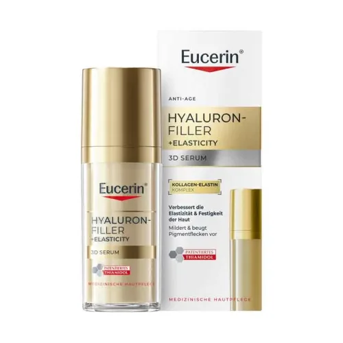 Beiersdorf AG Eucerin, Eucerin HYALURON FILLER + ELASTICITY 3D SERUM +20% sparen* 30 ml Creme