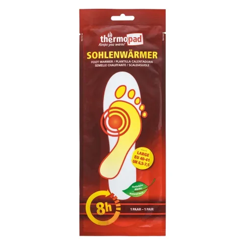 Thermopad Sohlenwärmer Größe L 1X2 St