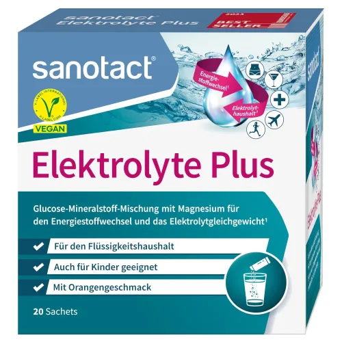 sanotact Elektrolyte Plus 20 St Pulver
