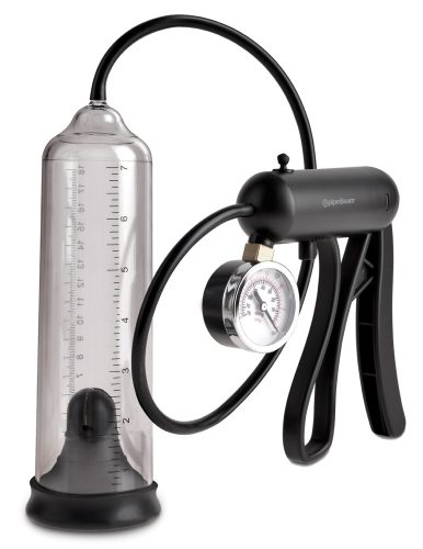 Pump Worx, Penispumpe ?Pro-Gauge Power Pump?, mit Druckmesser