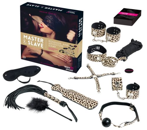 Tease-and-Please, Tease-and-Please Master & Slave Sexy Game[Beige], Beige - Amorana