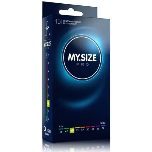 My.Size, MySize MY. SIZE PRO 49 10-pack condom, 10 Stück - Amorana