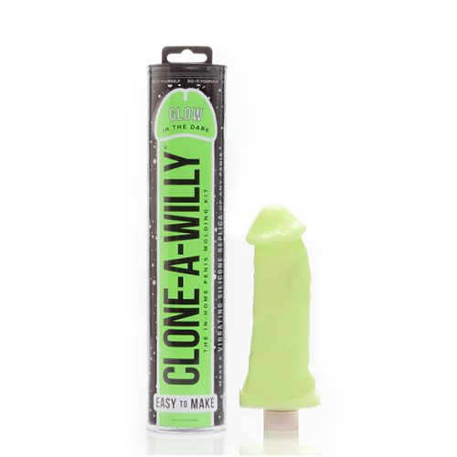 undefined, Clone-A-Willy Kit Glow in the Dark Blue