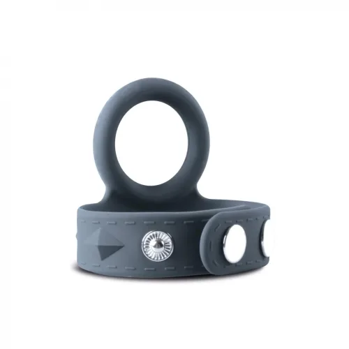 Boners, Boners Cock & Ball Strap Classic Cock Ring[Blue-Medium], Medium - Amorana