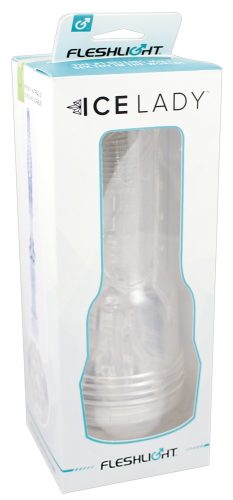 Fleshlight, Fleshlight Ice Lady Crystal, Vaginal - Amorana