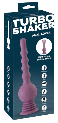 You2Toys, Analvibrator ?Turbo Shaker Anal Lover? mit federndem Saugfuß