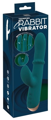 You2Toys, Rabbitvibrator mit Massagering & Klopf-Funktion