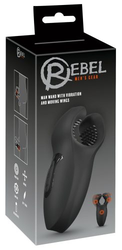 Rebel, Masturbator ?Man Wand? mit Vibration und Knet-Massage