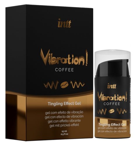 INTT, intt vibration! Coffee Gel Orgasm Enhancer[Blue], Kaffee - Amorana