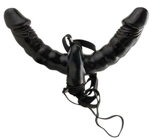 Fetish-Fantasy-Series, ?Vibrating Double Delight Strap-On? mit Doppelvibrator