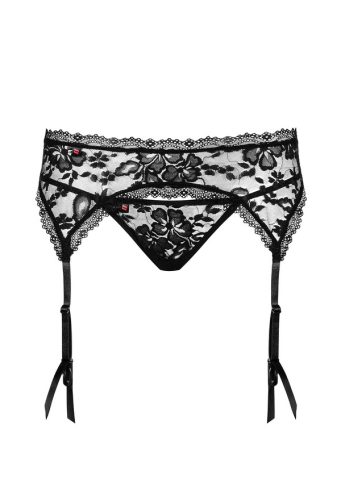 Obsessive, Obsessive Catia Garter Belt & Thong[S/M], S/M - Amorana