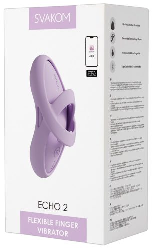 SVAKOM, Svakom Echo 2 App Gesteuerter Flexibler Fingervibrator