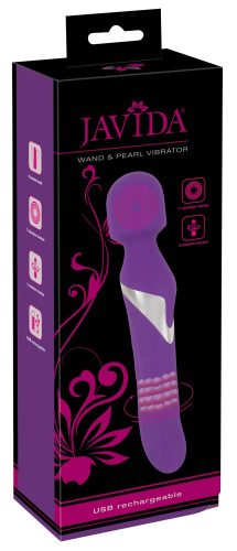 Javida, Massagestab ?Wand & Pearl Vibrator?, beidseitig verwendbar